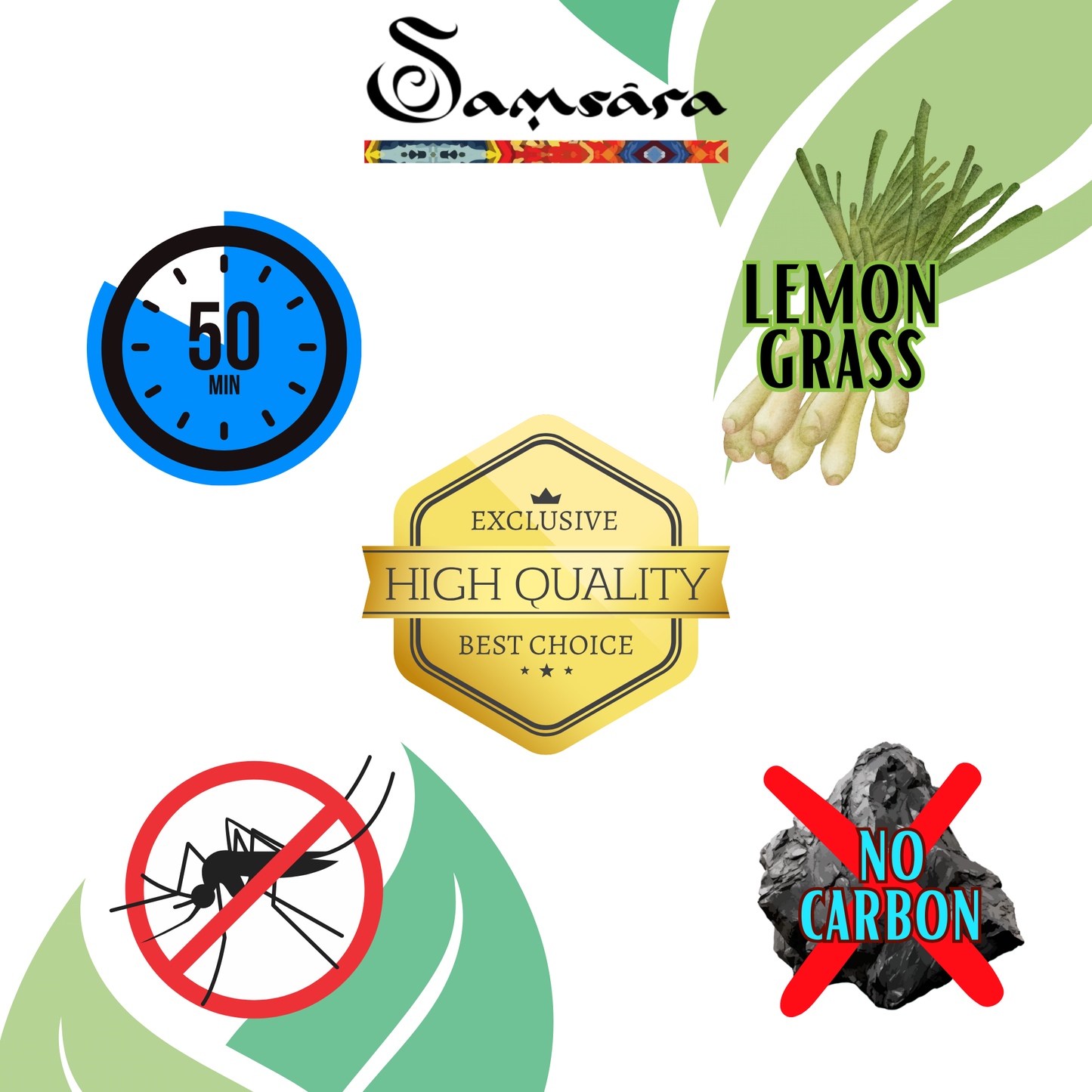 Peruvian incense in stick - Frankincense and Muschio - grains and 100% natural herbs that took place active