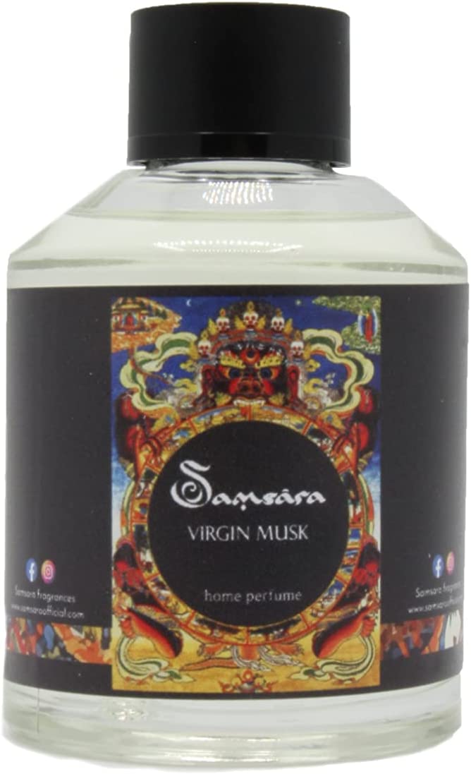 Samsara Profumo per Ambiente con Bastoncini - 100ml - Virgin Musk - SamsaraFragrances