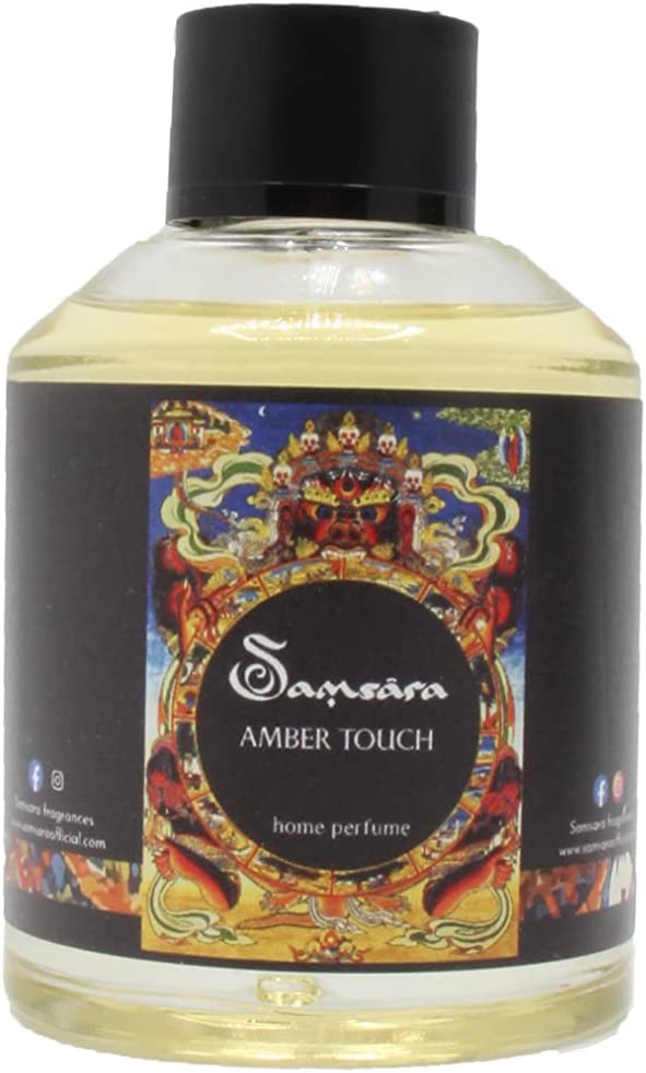 Samsara Profumo per Ambiente con Bastoncini - 100ml - Amber Touch - SamsaraFragrances