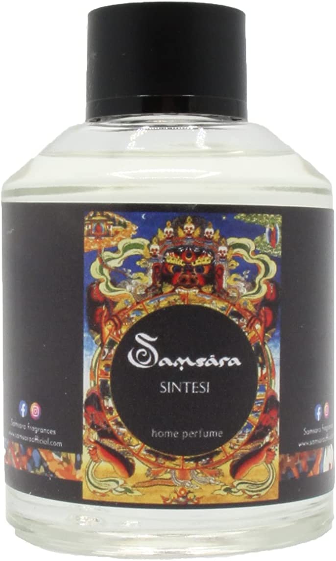 Samsara Profumo per Ambiente con Bastoncini - 100ml - Sintesi - SamsaraFragrances