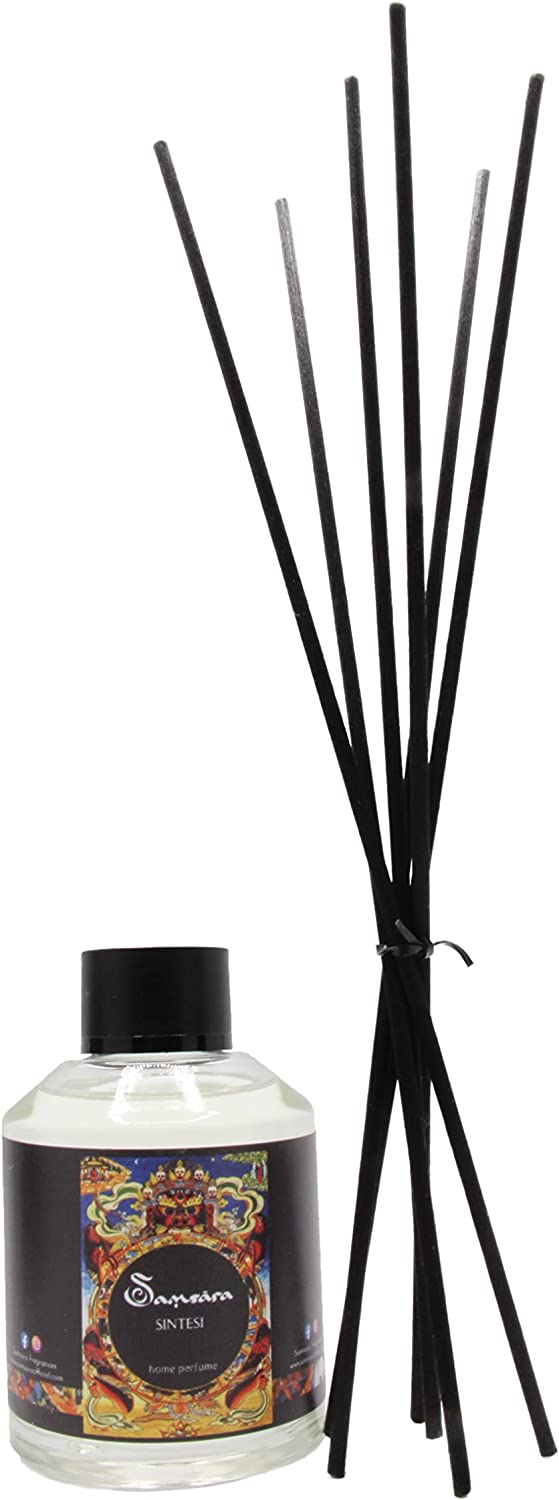 Samsara Profumo per Ambiente con Bastoncini - 100ml - Sintesi - SamsaraFragrances