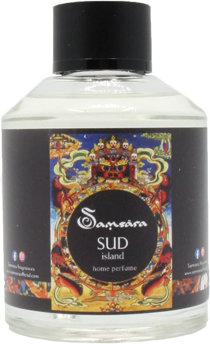 Samsara Profumo per Ambiente con Bastoncini - 100ml - Sud Island - SamsaraFragrances