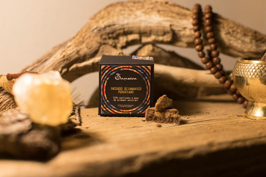 SAMSARA - Incenso Sciamanico in Resina 100% Artigianale Realizzato da Sciamani Peruviani - Made in Perù - Ricetta Segreta 5gr - SamsaraFragrances
