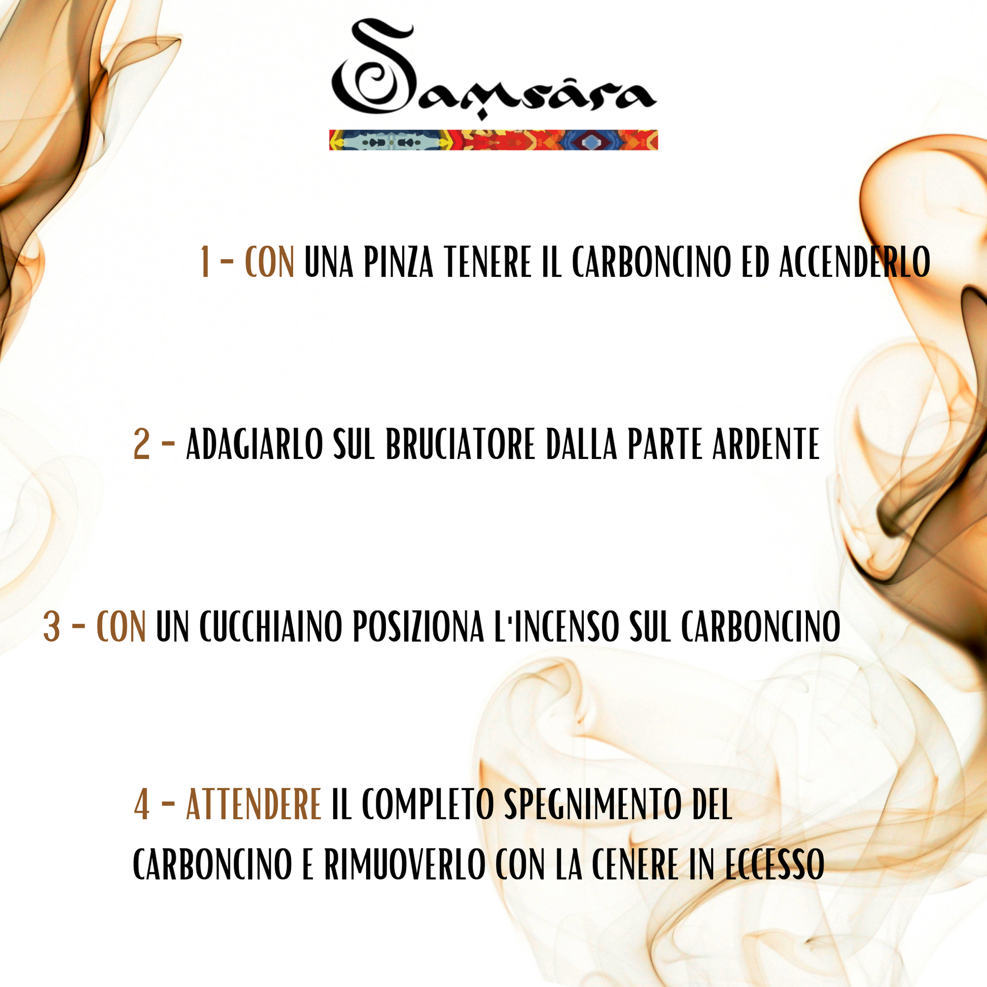 Samsara Carboncini per Incenso Artigianali | NO CARBONE, NO additivi chimici e volatili | Solo Erbe Essiccate e legno per una fragranza naturale e rilassante - 100% Naturali - 8pz - SamsaraFragrances