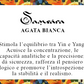 Samsara Bracciale Tibetano Buddista, lunghezza Regolabile, gioiello mistico Portafortuna - Filo in cotone cerato AGATA BIANCA - SamsaraFragrances