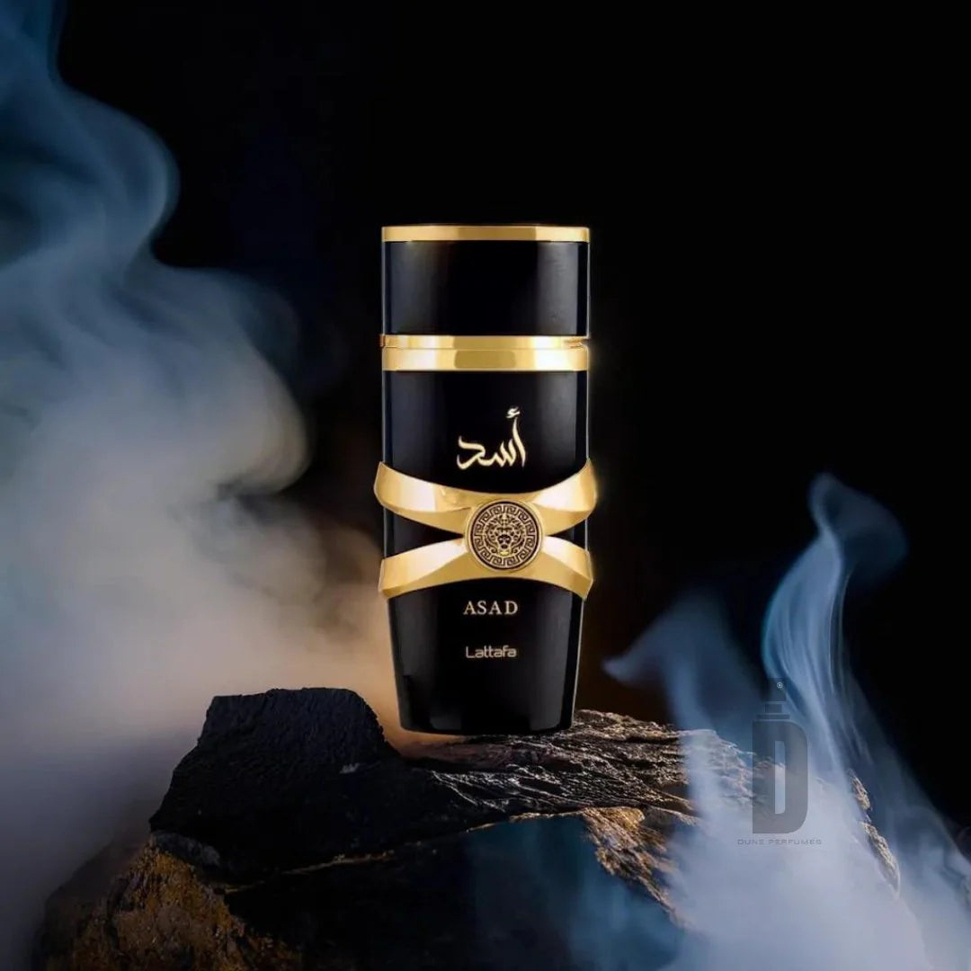 Arabian Combo gift Set | Lattafa Asad & Samsara Oil, Cofanetto regalo con Spray Eau de Parfum e Profumo in Olio