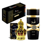 Arabian Combo gift Set | Lattafa Asad & Samsara Oil, Cofanetto regalo con Spray Eau de Parfum e Profumo in Olio