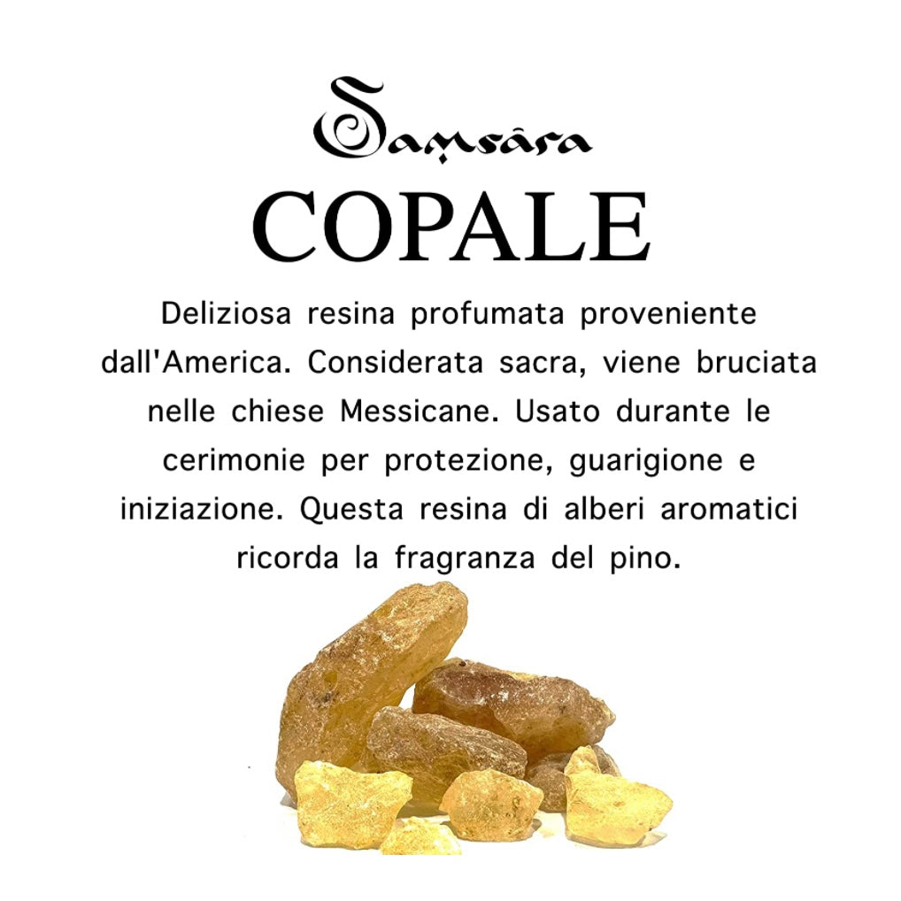 SAMSARA Incenso in Resina 100% Artigianale - COPALE - SamsaraFragrances