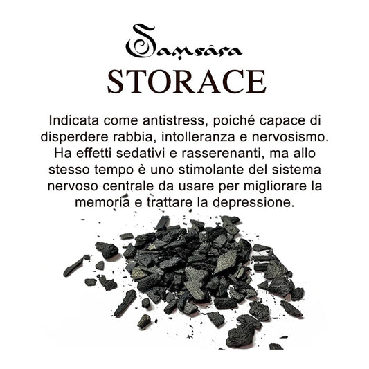 SAMSARA Incenso in resina 100% Artigianale - STORACE - SamsaraFragrances