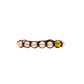 Samsara Kids Bracciale Tibetano Buddista per Bambino/Bambina – Shamballa con Pietra in Quarzo Rosa - Filo in Cotone Cerato Marrone - SamsaraFragrances