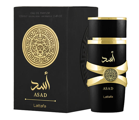 Arabian Combo gift Set | Lattafa Asad & Samsara Oil, Cofanetto regalo con Spray Eau de Parfum e Profumo in Olio