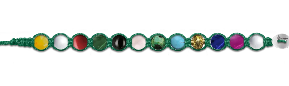 Bracciale Tibetano - Shamballa con Perle e Filo Personalizzabili - CONFIGURA IL TUO BRACCIALE - Customer's Product with price 43.90 ID m_9-HOqfGo5Er0ODYOaieapV