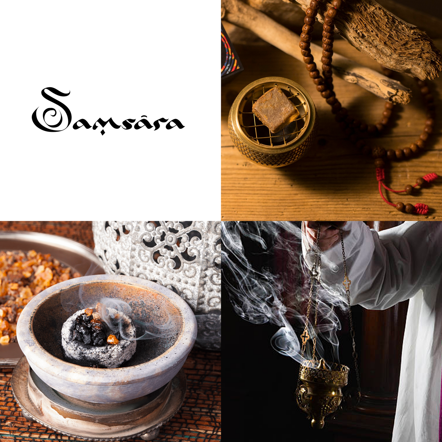 SAMSARA Incenso in Grani 100% Artigianale - GUM DAMAR - SamsaraFragrances