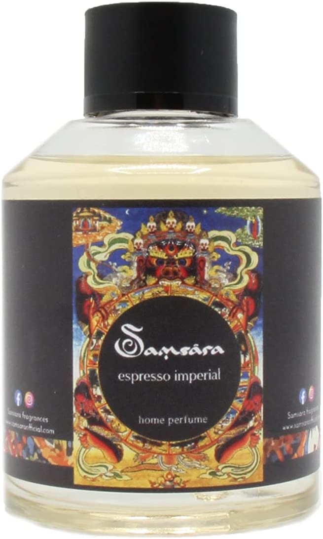 Samsara Profumo per Ambiente con Bastoncini - 100ml - Espresso Imperial - SamsaraFragrances