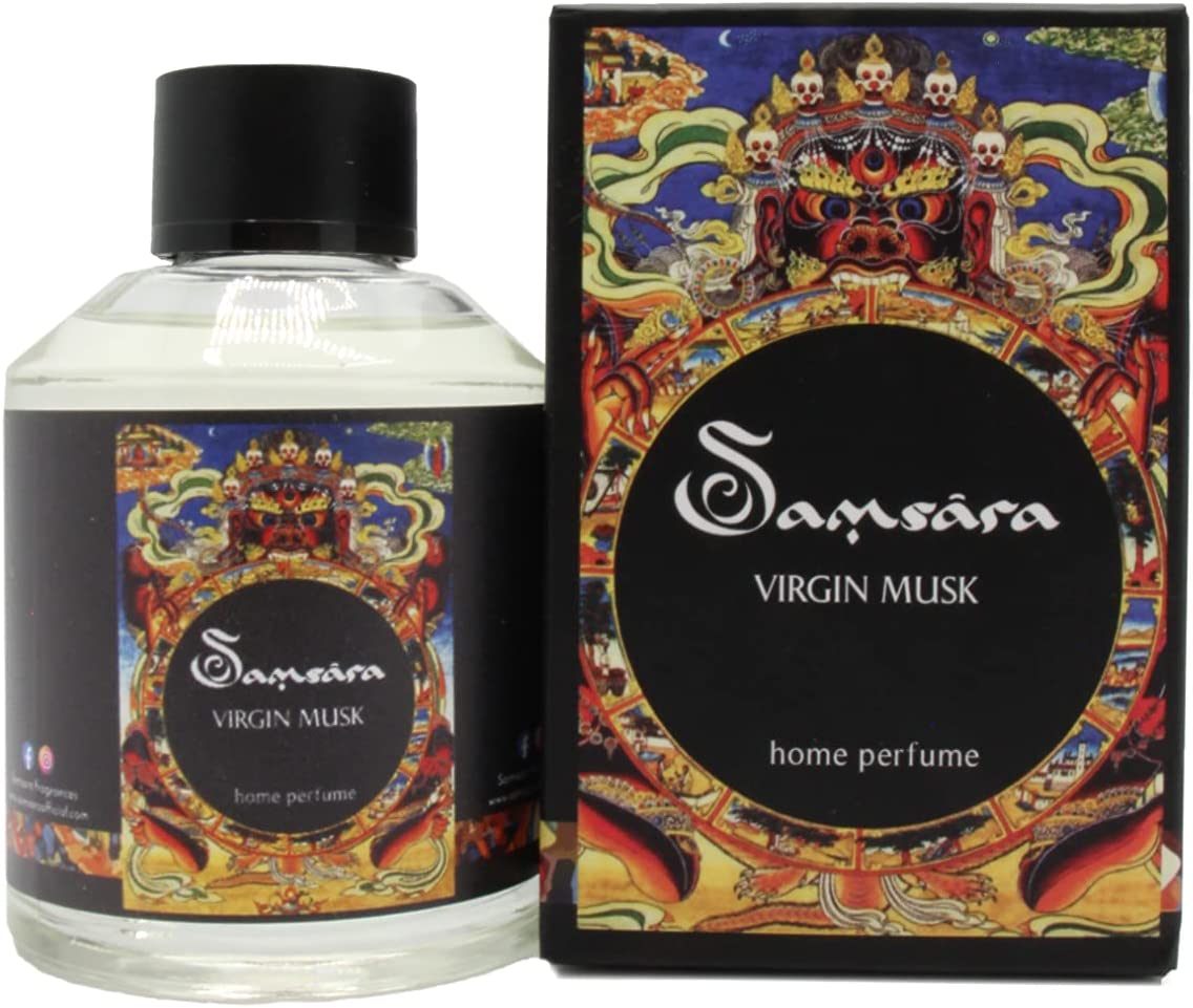 Samsara Profumo per Ambiente con Bastoncini - 100ml - Virgin Musk - SamsaraFragrances