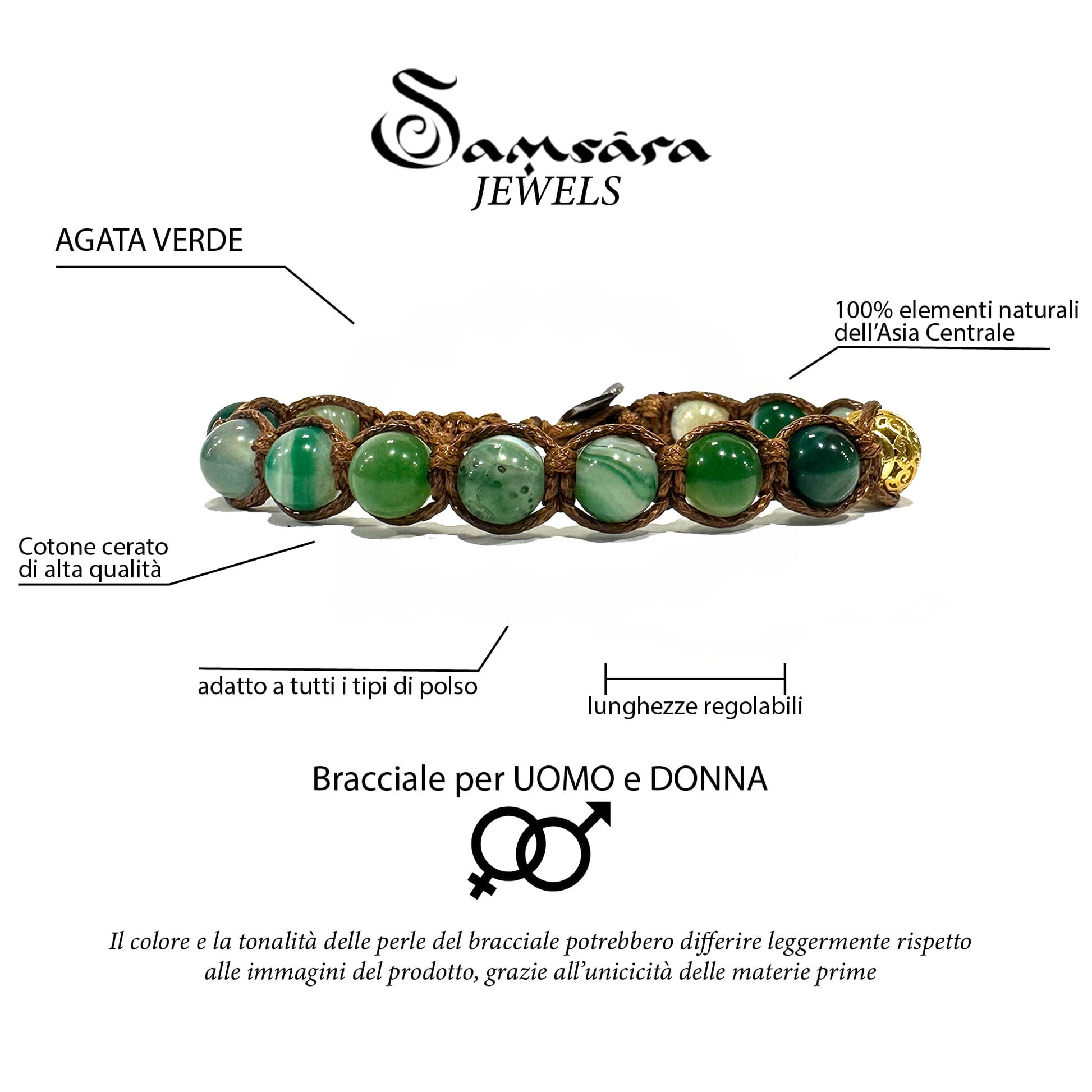 Bracciale - Unisex - Tamashii - BHS900-106 - Tibet Bracciale - Unisex - Tamashii - BHS900-106 - Tibet
