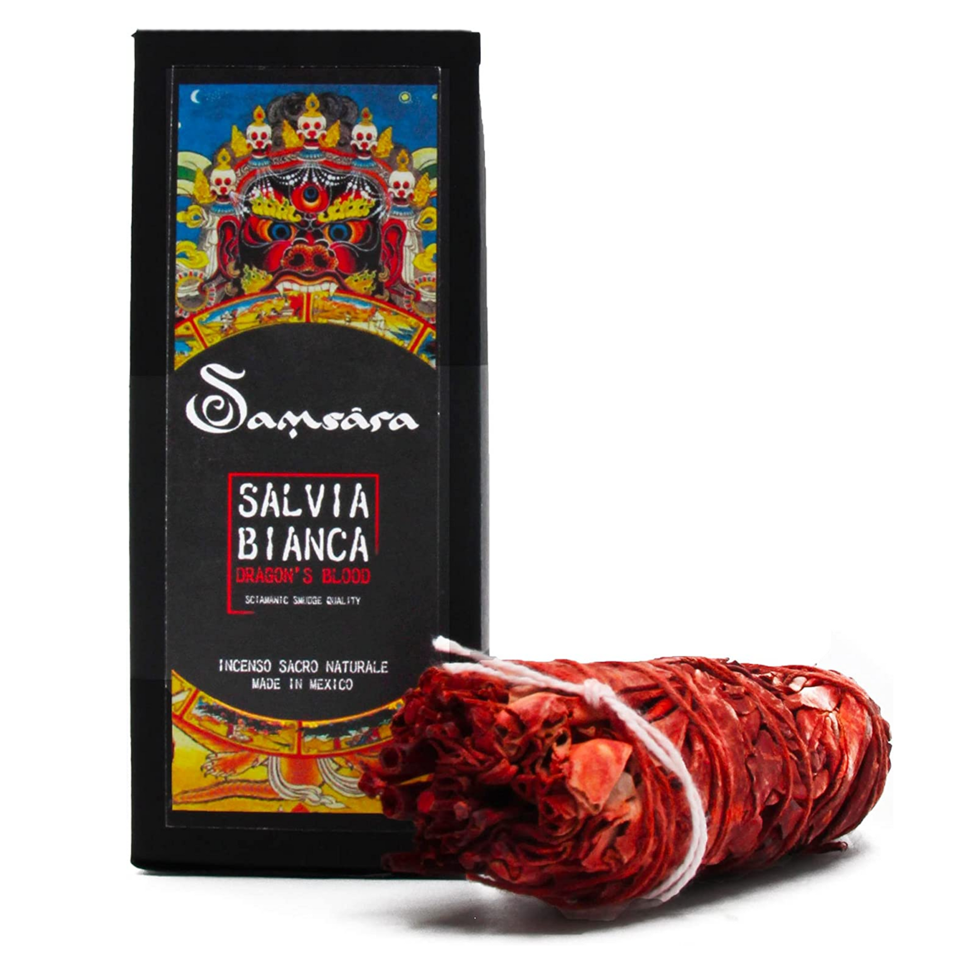 Samsara Smudge Salvia Bianca Dragon's Blood - Incenso Sacro Naturale i –  SamsaraFragrances